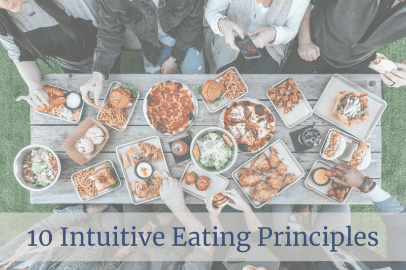 The 10 Intuitive Eating Principles - The No Weigh Way